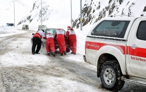نیروهای هلال احمر برای بارندگی در آماده باش هستند