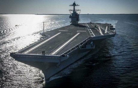 گرانترین ناو هواپیمابر تاریخ آماده به کار شد