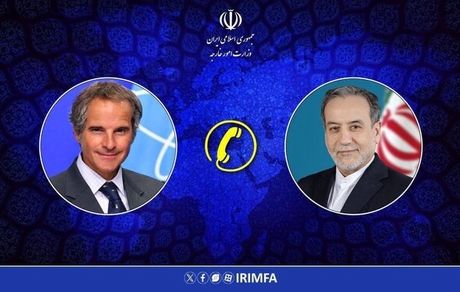 عراقچی و گروسی درخصوص آخرین روند مذاکرات ایران و آمریکا رایزنی کردند