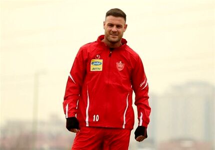 استوکس در تمرین پرسپولیس حاضر شد
