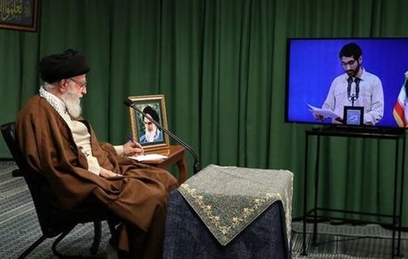 برگزاری جلسه تصویری دانشجویان با رهبر انقلاب