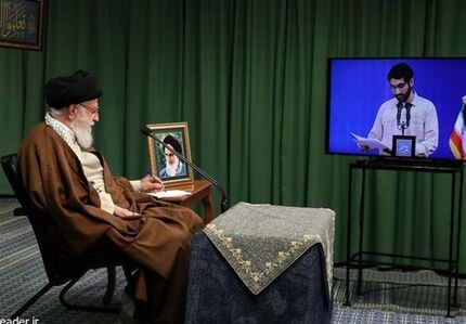برگزاری جلسه تصویری دانشجویان با رهبر انقلاب