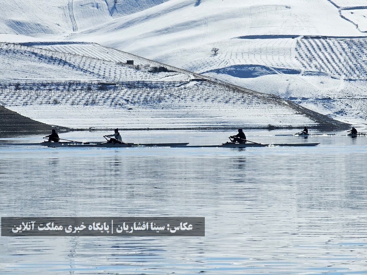 دومین اردوی تیم ملی روئینگ بانوان به میزبانی ارومیه
