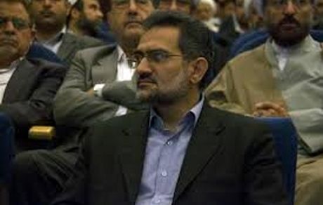 تصویری از سردار سلیمانی در دست معترضان آمریکایی 