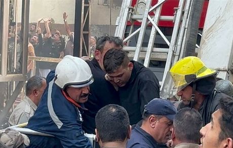 آتش سوزی هتل زائران ایرانی در نجف
