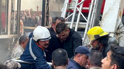 آتش سوزی هتل زائران ایرانی در نجف