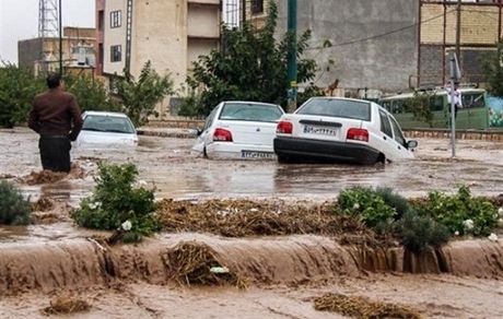 خسارت سنگین سیل و تگرگ به کشاورزی مشگین شهر