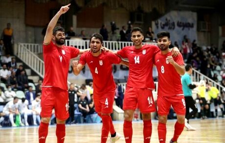 تیم ملی فوتسال، ازبکستان را گل باران کرد