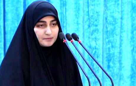 دلنوشته شاهنامه‌ای دختر سردار سلیمانی در فراق پدر