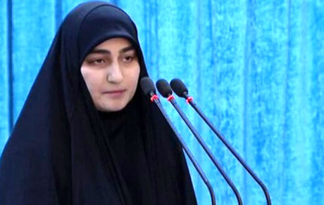دلنوشته شاهنامه‌ای دختر سردار سلیمانی در فراق پدر
