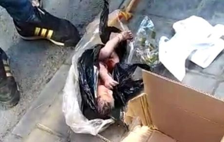 انتقال نوزاد رها شده در سطل زباله به بهزیستی/حال نوزاد خوب است