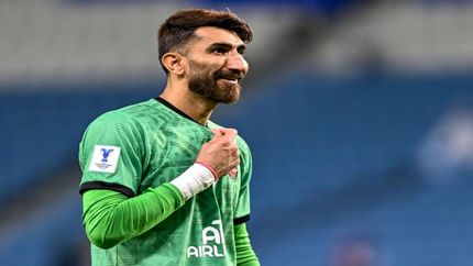 بیرانوند دومین دروازه‌بان برتر لیگ نخبگان آسیا شد