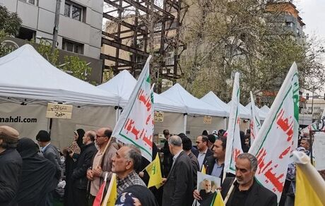راهپیمایی روز قدس با حضور گسترده مردم برگزار شد
