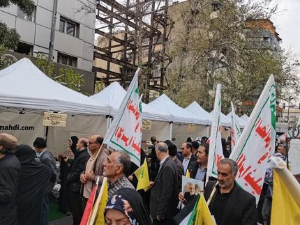 راهپیمایی روز قدس با حضور گسترده مردم برگزار شد