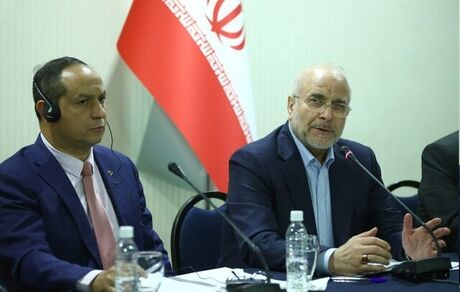 قالیباف: سیاست قطعی جمهوری اسلامی ایران، توسعه روابط با ونزوئلاست