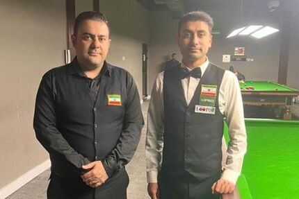 مدال برنز تیم اسنوکر ایران در قهرمانی غرب آسیا