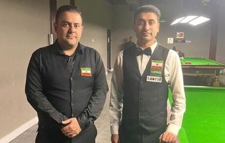 مدال برنز تیم اسنوکر ایران در قهرمانی غرب آسیا