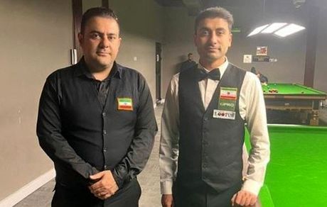 مدال برنز تیم اسنوکر ایران در قهرمانی غرب آسیا
