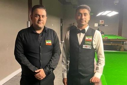مدال برنز تیم اسنوکر ایران در قهرمانی غرب آسیا