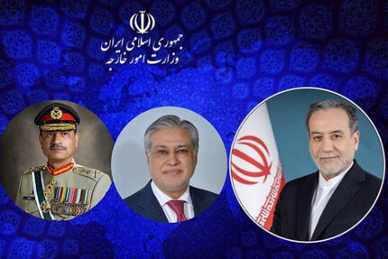رایزنی عراقچی با همتای پاکستانی و فرمانده ارتش این کشور