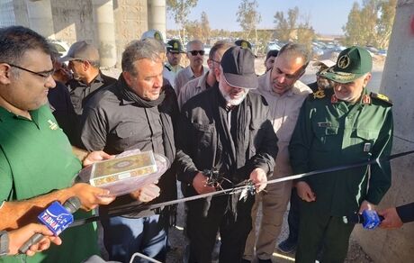 تقاطع غیر همسطح ورودی شهر مرزی مهران افتتاح شد