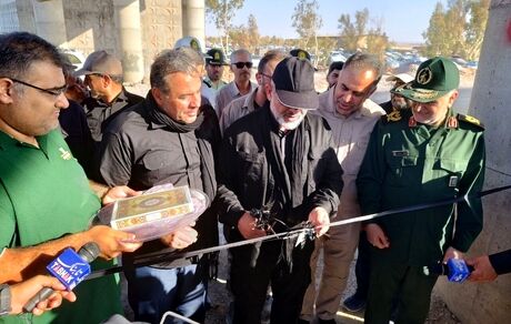 تقاطع غیر همسطح ورودی شهر مرزی مهران افتتاح شد
