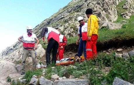 پیدا شدن فرد مفقودی در ارتفاعات سالوک اسفراین پس از ۱۰ ساعت