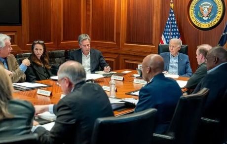 واکنش بایدن قبل آغاز حمله موشکی ایران