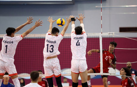 تیم ملی والیبال نوجوانان ایران، قهرمانی آسیا را با برد شروع کرد