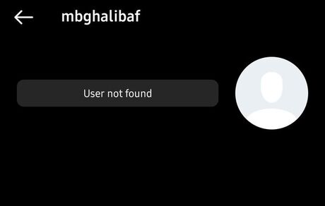 اینستاگرام صفحه رئیس مجلس را تعلیق کرد