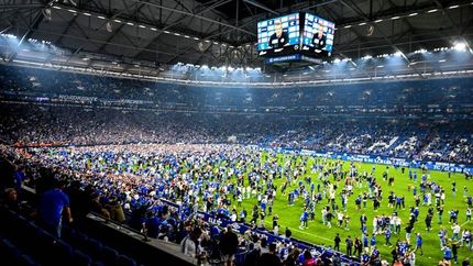 ۱۸ مصدوم در جشن صعود شالکه به بوندسلیگا