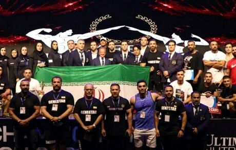قهرمانی ایران در پرورش اندام آسیا