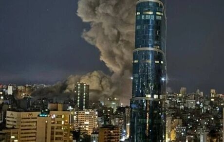 حمله دوباره اسرائیل به بیروت و جنوب لبنان