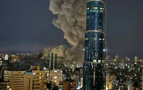 حمله دوباره اسرائیل به بیروت و جنوب لبنان