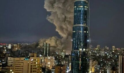حمله دوباره اسرائیل به بیروت و جنوب لبنان