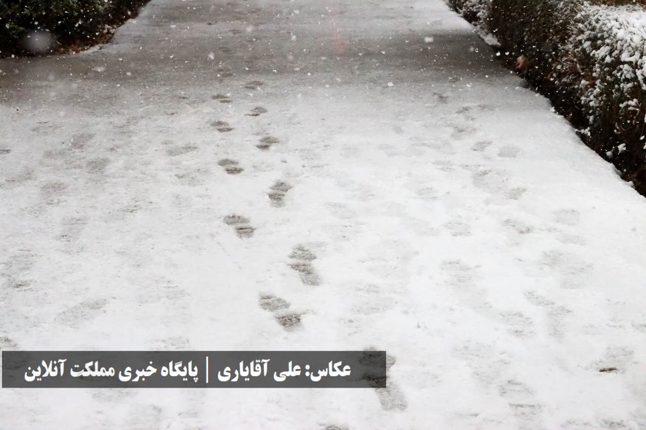 طراوت زمستانی ارومیه با اولین برف سال