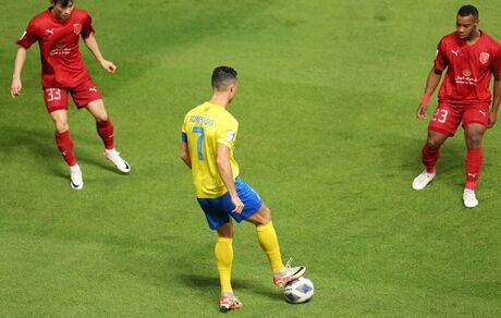 برد پرگل النصر مقابل الدوحیل با درخشش رونالدو