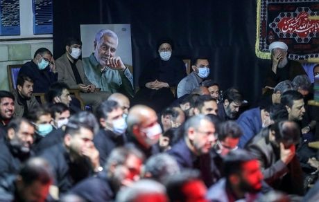 مراسم عزاداری شب شهادت امام سجاد (ع) در نهاد ریاست جمهوری برگزار شد