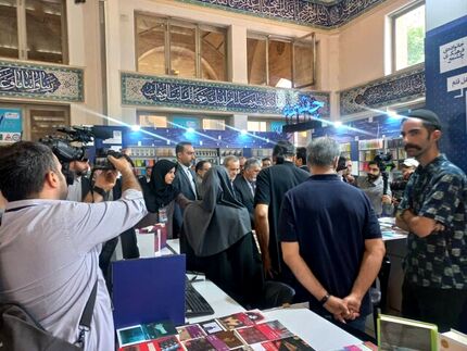 بازدید رئیس جمهور از نمایشگاه کتاب تهران