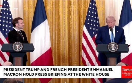 ترامپ: می‌خواهم به عنوان یک آورنده صلح شناخته شوم / فرانسه قدیمی‌ترین دوست آمریکاست