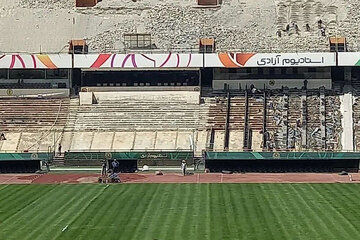 فعلا تماشاگران امکان حضور در ورزشگاه آزادی را نخواهندداشت / ۴ ماه دیگر فاز اول استادیوم آماده می‌شود