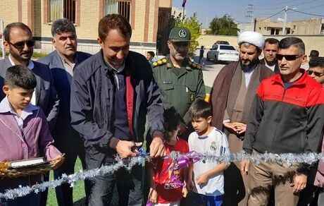 هفتمین چمن مدارس شهرستان دیلم افتتاح شد
