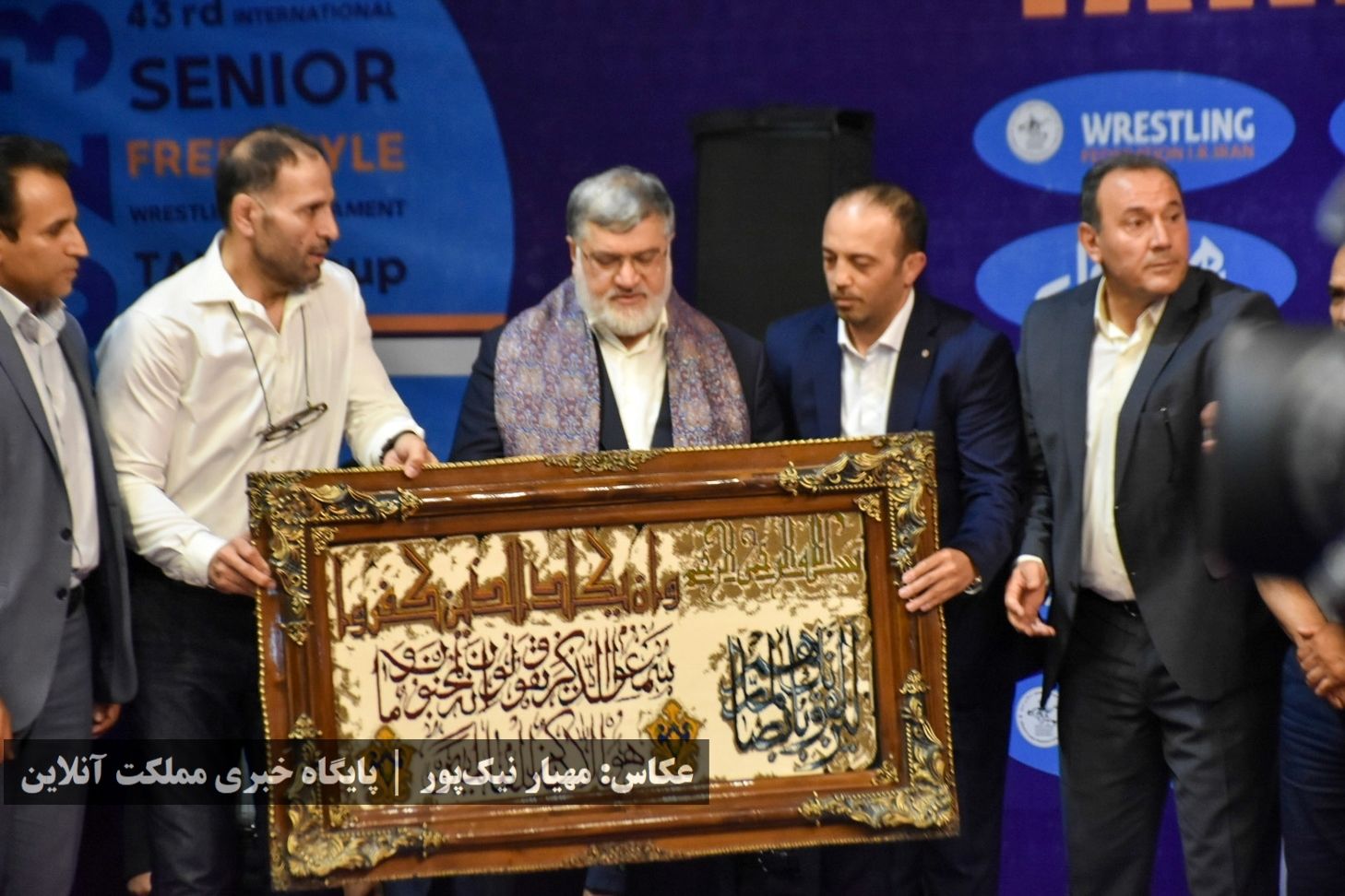 کشتی آزاد جام تختی در ارومیه از لنز دوربین