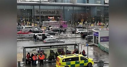 سرقت در فرودگاه لندن با مصدوم شدن ۲۱ نفر