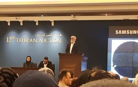 تابلویی که دیشب در تهران ۳ میلیارد تومان فروخته شد 