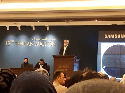 تابلویی که دیشب در تهران ۳ میلیارد تومان فروخته شد 