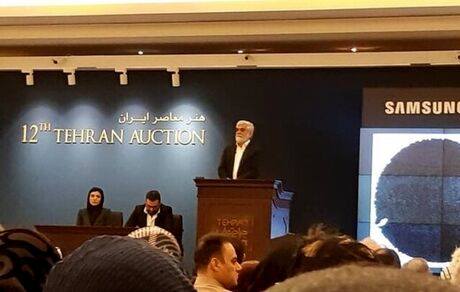 تابلویی که دیشب در تهران ۳ میلیارد تومان فروخته شد 