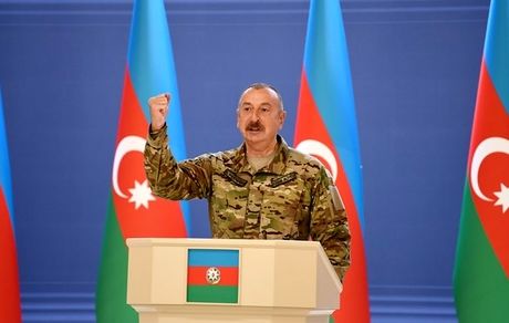  علی‌اف: ارمنستان خود را برای توافقنامه صلح آماده کند