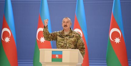  علی‌اف: ارمنستان خود را برای توافقنامه صلح آماده کند