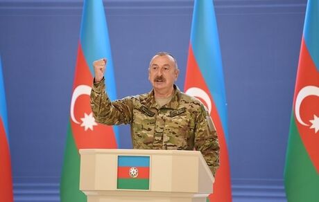  علی‌اف: ارمنستان خود را برای توافقنامه صلح آماده کند